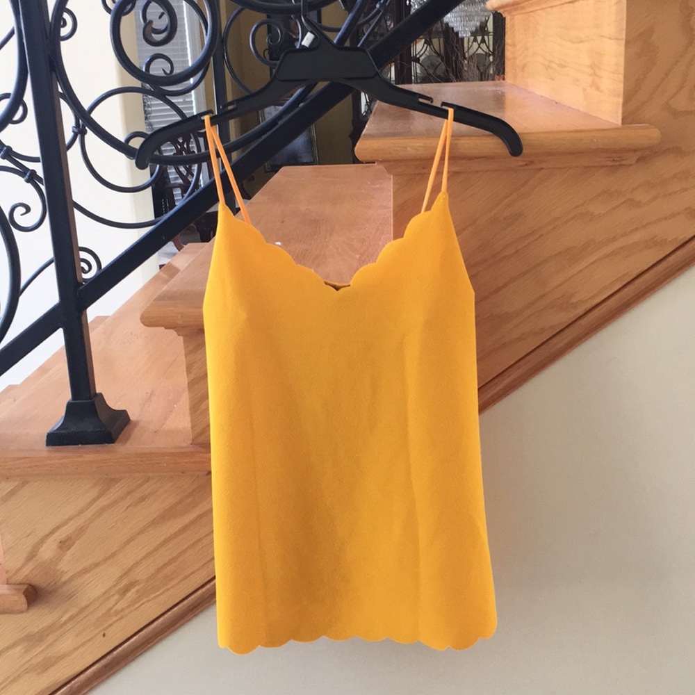 Boohoo Maternity Cami Top, Yellow, NWT, SZ 8
